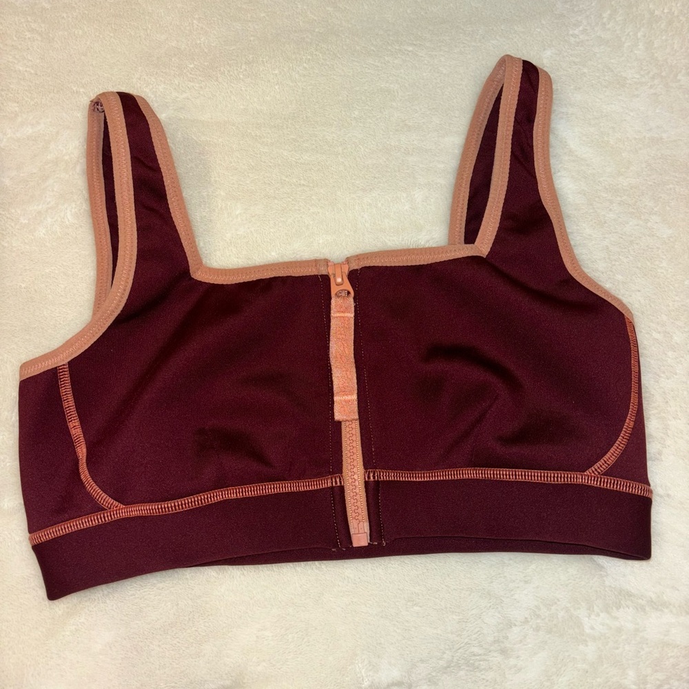 Fabletics Women’s Front Zip High Impact Sports Bra